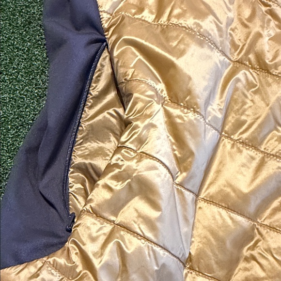 Stylish Gold and Pink Women's Puffer Jacket - Picture 5 of 8